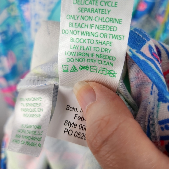 Lilly Pulitzer Dayley Romper - Picture 9 of 10